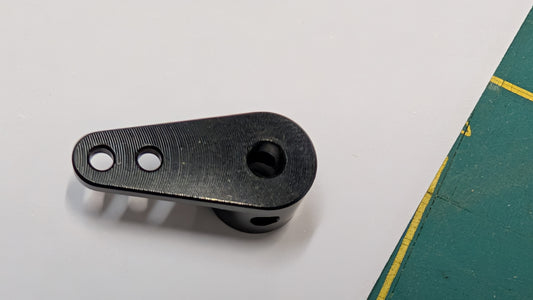 DF65/95 Aluminum rudder arm + Clevis set