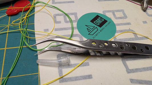 Racing Tweezers with lightening holes