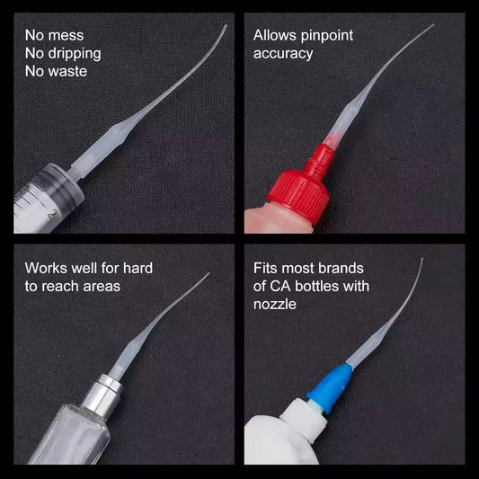 Super glue with pin point accuracy tip, 20pcs