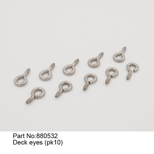 DF65 Deck eyes (pk10)