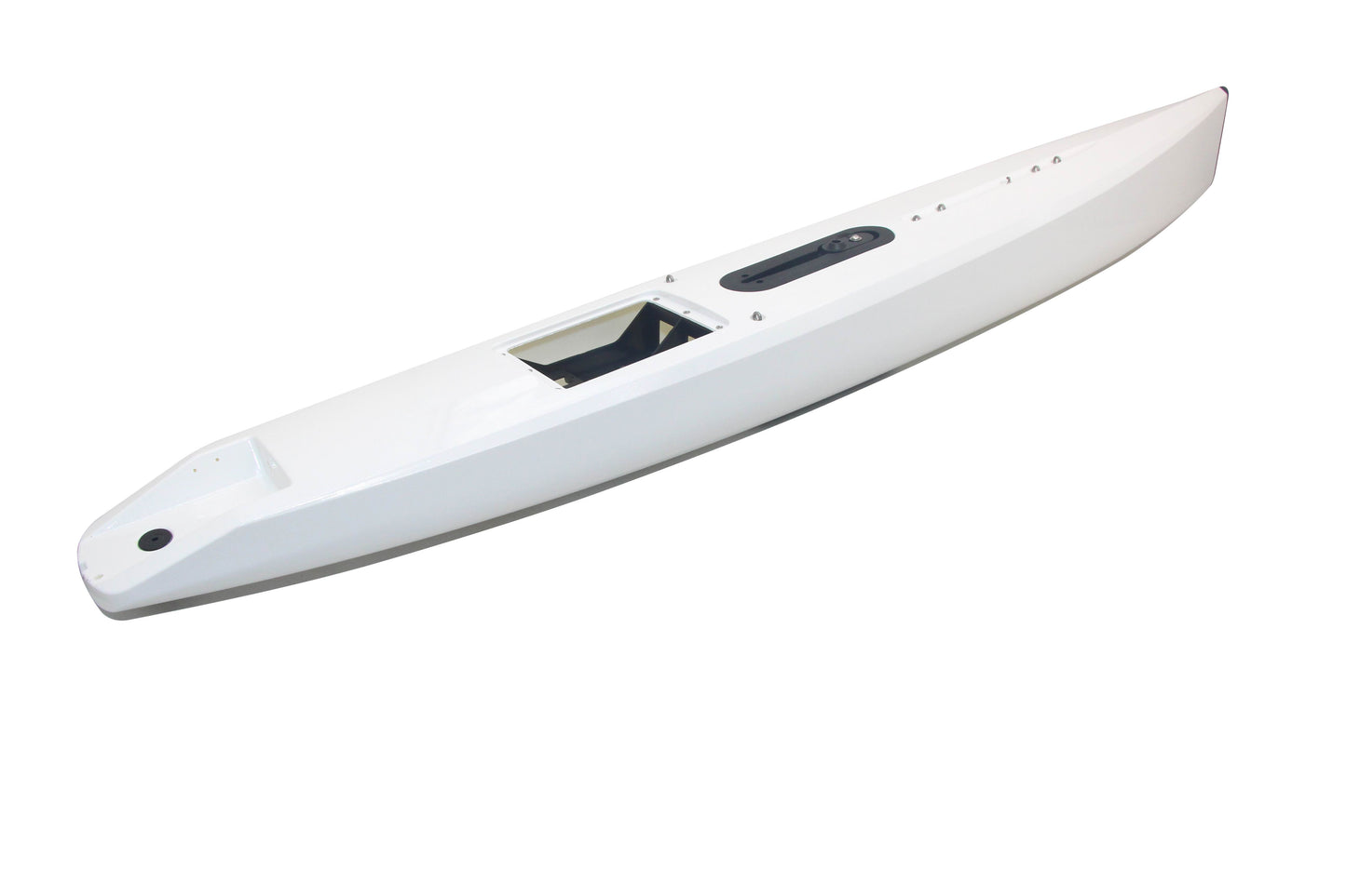 DF95V1-V3 White hull (incl.servo tray,deck eyes,finbox,bumper)
