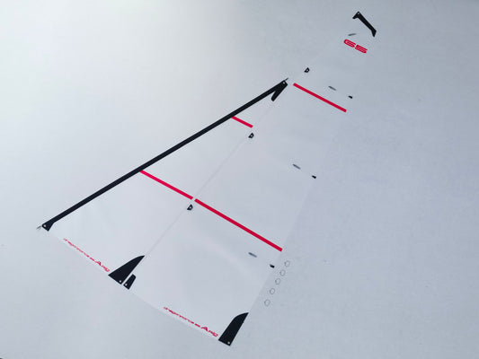 DF65V6-V8 A Sail Set 50 micron Mylar, Round tube packed