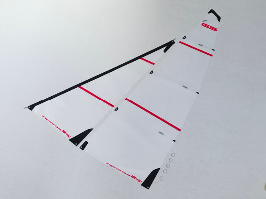 DF65V6-V8 B Sail Set 50 micron Mylar, Round tube packed