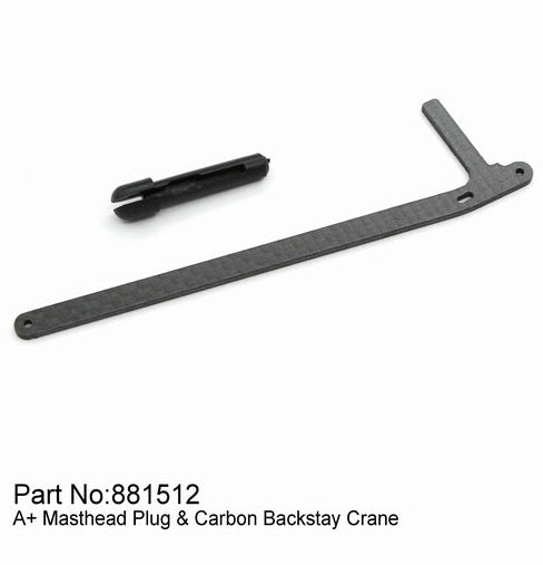 DF65 A+ Masthead Plug & Carbon Backstay Crane