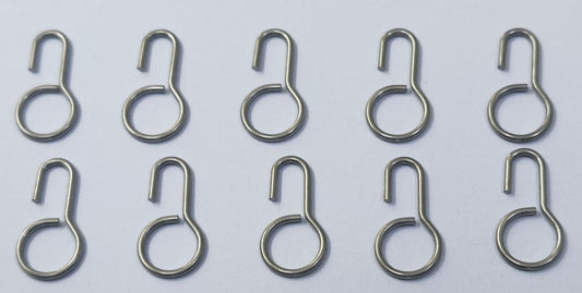 DF65V6-V8 Stainless steel Sail Clew Hook (Pk 10) 2025 version