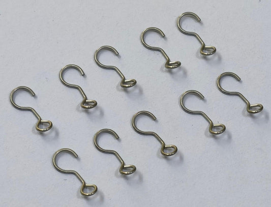 DF65V6-V8 Stainless steel Jib Tack Hook 2025 version (Pk 10)