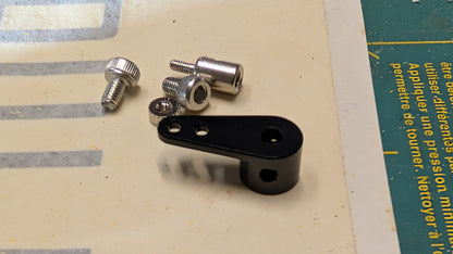 DF65/95 Aluminum rudder arm + Clevis set