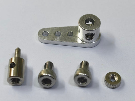 DF65/95 Aluminum rudder arm + Clevis set