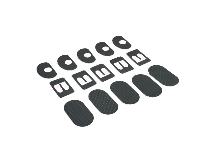 Mint Set of Deck Patches for mainsheet post fitting, winchline fitting & transom patch (Pack 5 each)