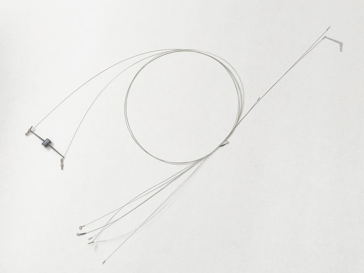 Mint A complete Rigging Wire set (Fully fitted 4 single strand wire, 1 multi-strand wire)