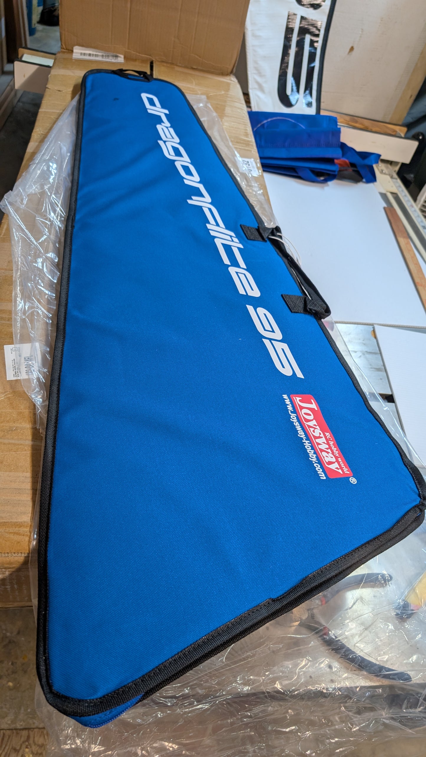 DF95 Rig bag Blue color