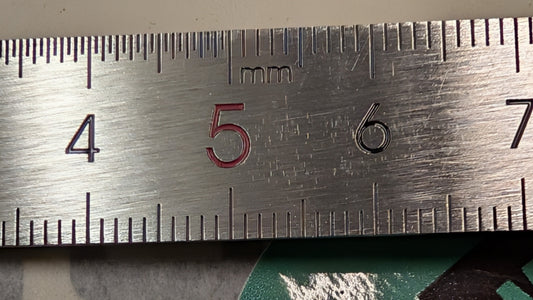 Metric Ruler  for aging eyeballs -150mm