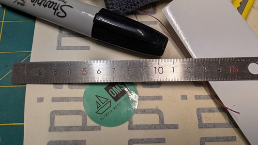 Metric Ruler  for aging eyeballs -150mm