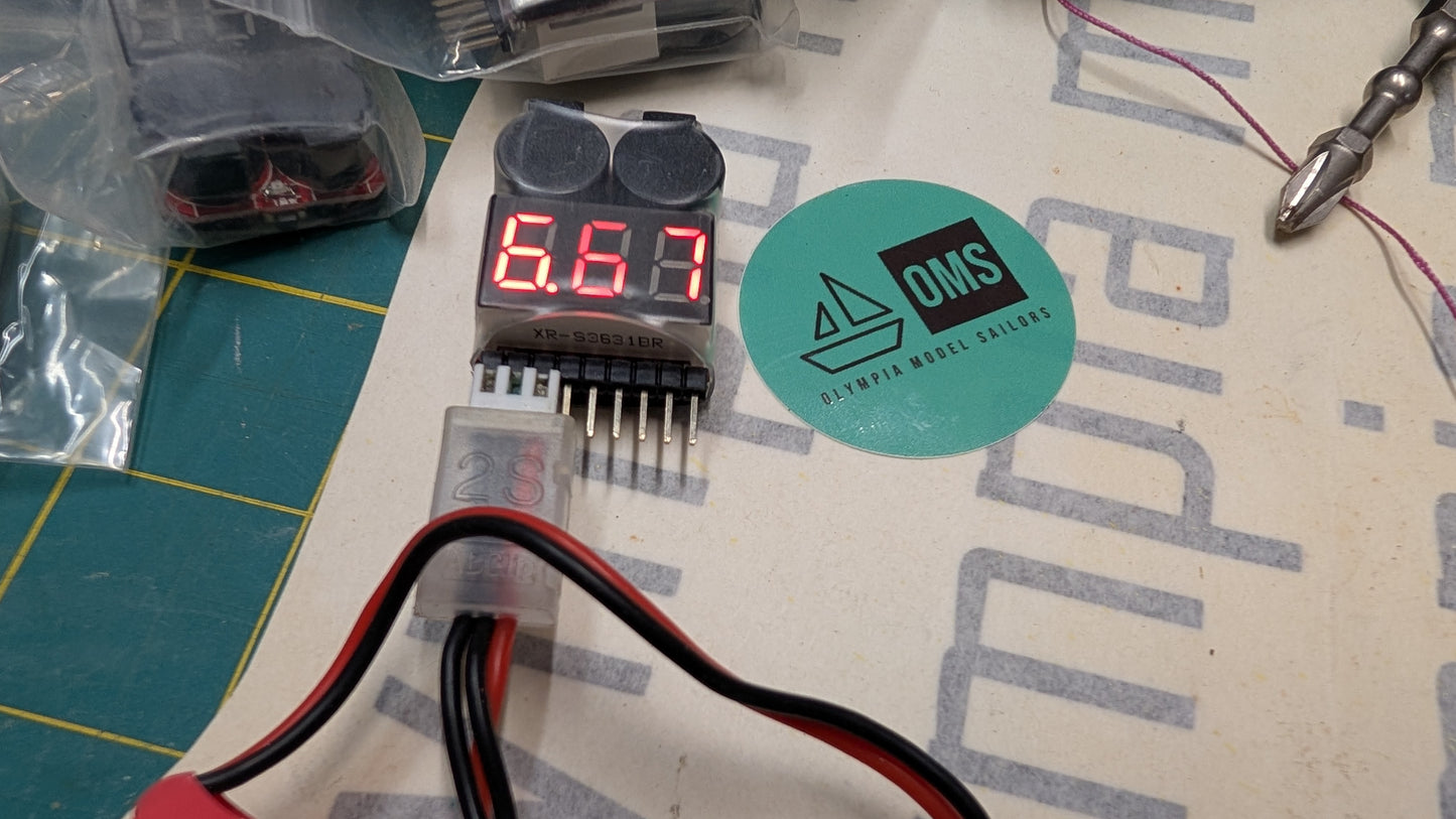 Battery Checker / Low Voltage Alarm 2 in 1