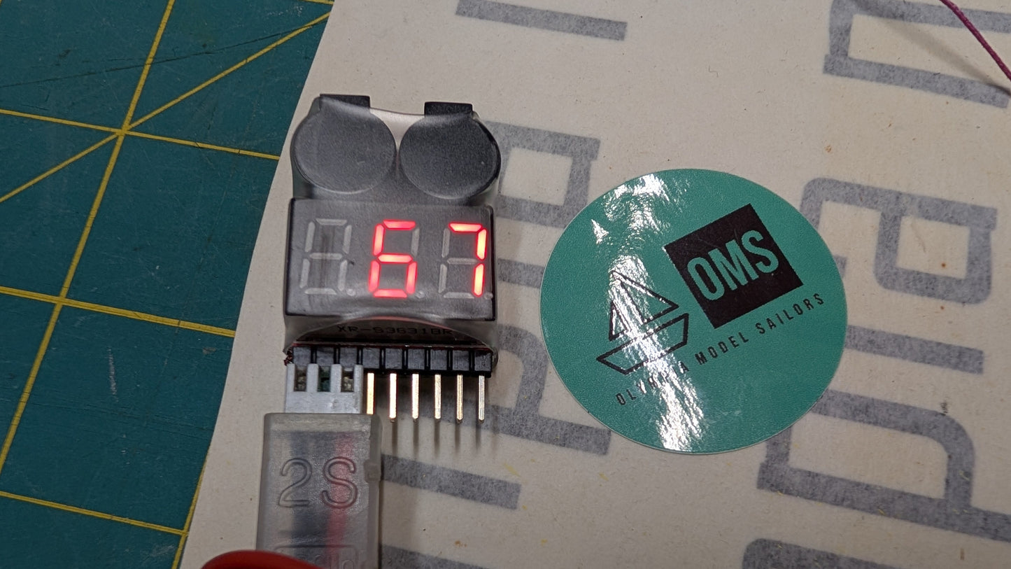 Battery Checker / Low Voltage Alarm 2 in 1