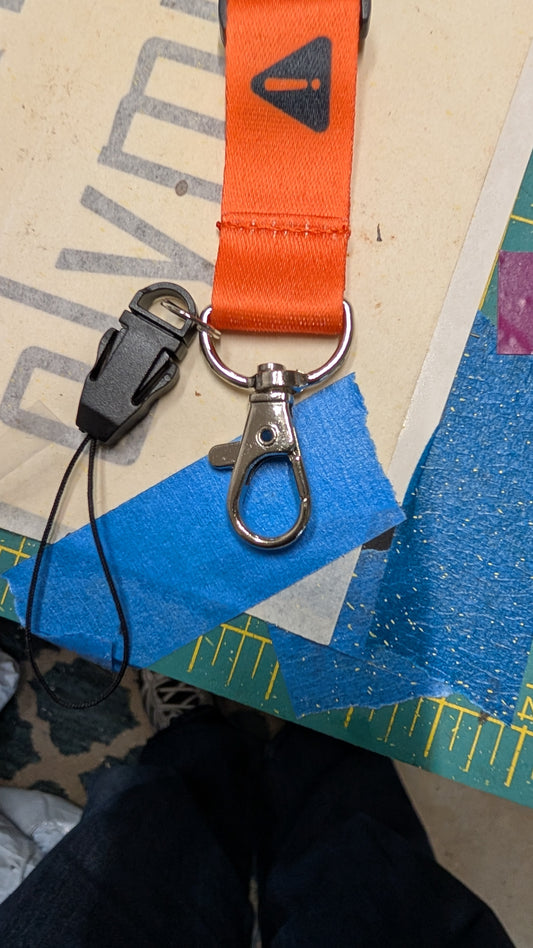 Transmitter Lanyard---DON'T DROP IT! (Warning)
