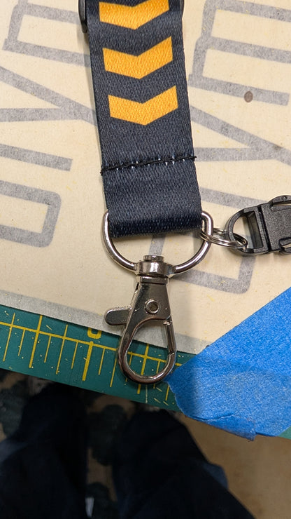 Transmitter Lanyard---DON'T DROP IT! (Do Not Cross)