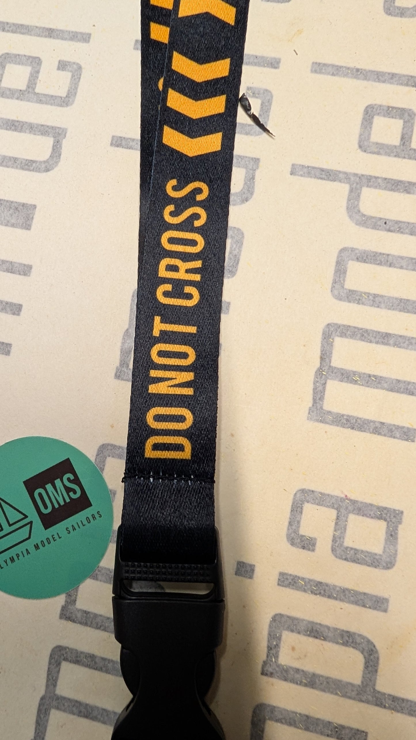 Transmitter Lanyard---DON'T DROP IT! (Do Not Cross)