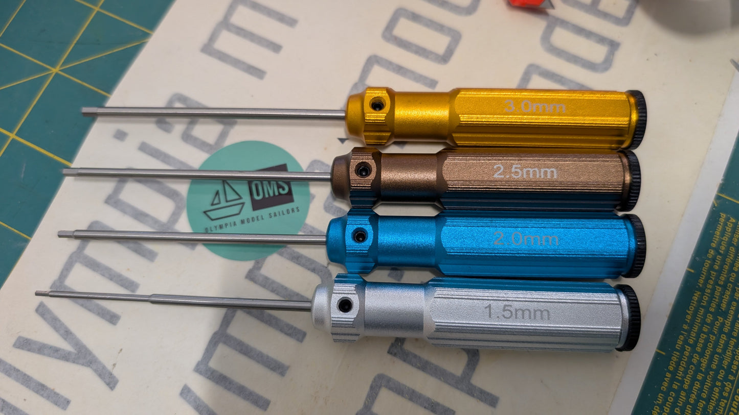 Hex Driver Metric 4pc set