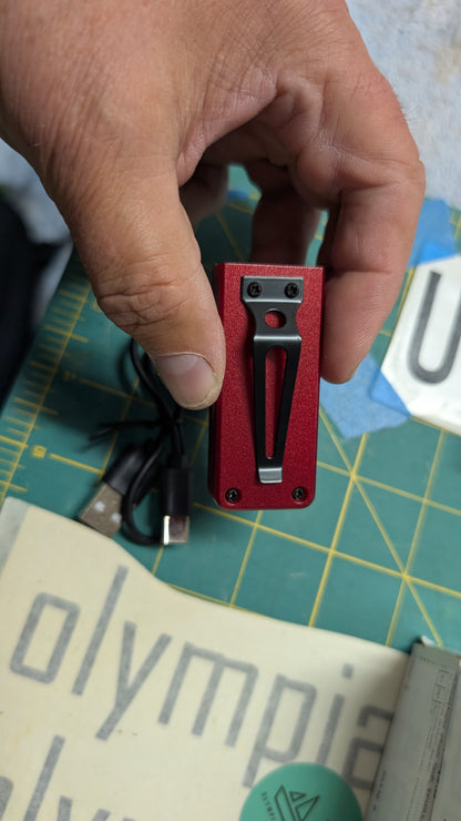 EDC Flashlight  Red