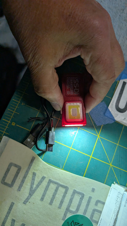 EDC Flashlight  Red