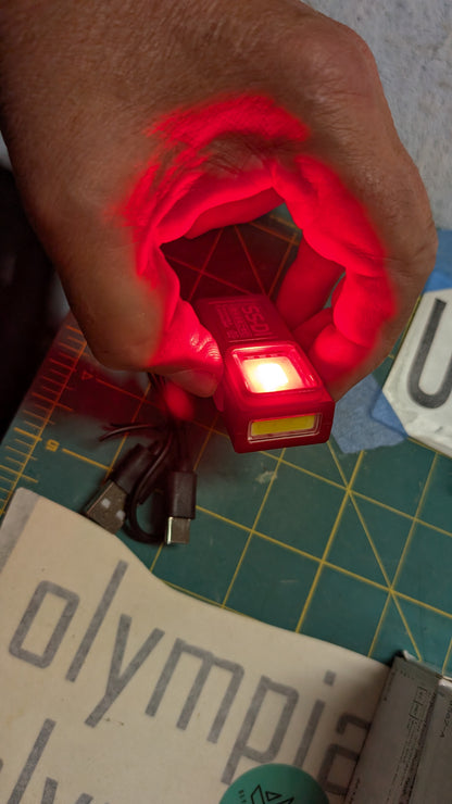 EDC Flashlight  Red