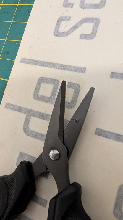 Braided Line Scissors with Retractable lanyard