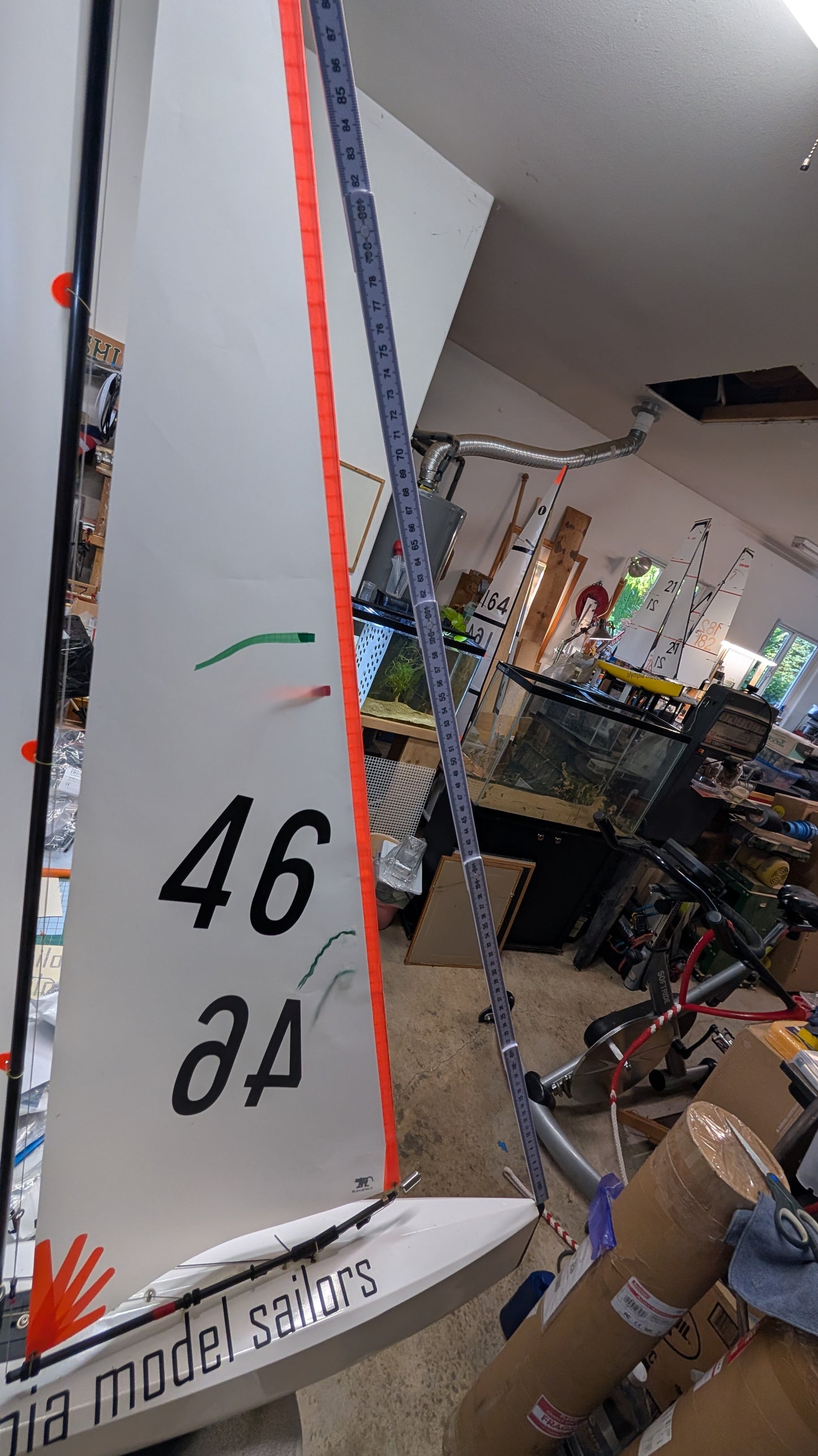 Easy Measure Rake / 2 meter carpenters ruler