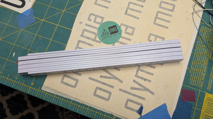 Easy Measure Rake / 2 meter carpenters ruler