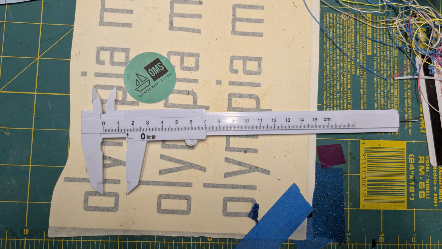 Metric Caliper Plastic