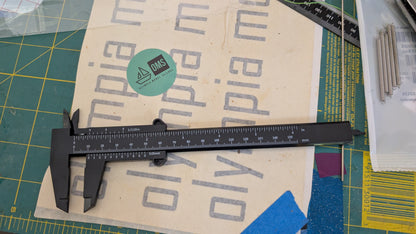 Metric Caliper Plastic (cheap)