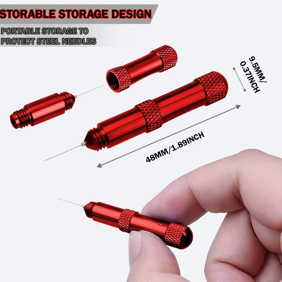 Super glue tip cleaner and applicator